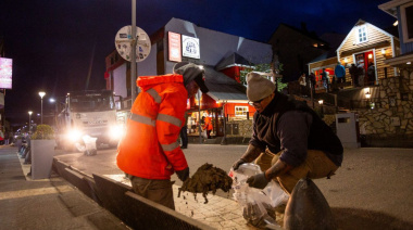 Continúa la puesta en valor de espacios públicos en Ushuaia de cara a la temporada estival