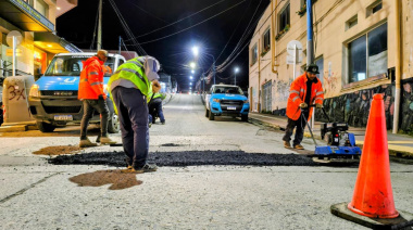 Ushuaia intensifica el programa de recuperación vial y la puesta en valor del espacio público