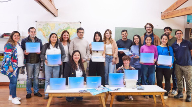 La Municipalidad y la Fundación Mirgor entregaron kits de mecatrónica en las Escuelas Expérimentales