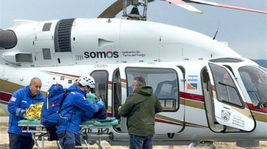 Rescataron con helicóptero a turista israelí con un cuadro alérgico severo