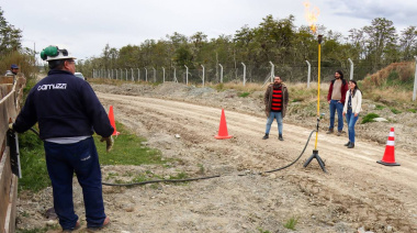 El Municipio de Tolhuin finalizó la ampliación de redes de gas  en Altos del Shion