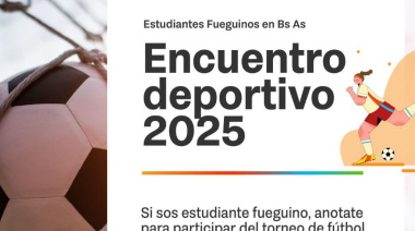 Encuentro deportivo para estudiantes fueguinos en Buenos Aires