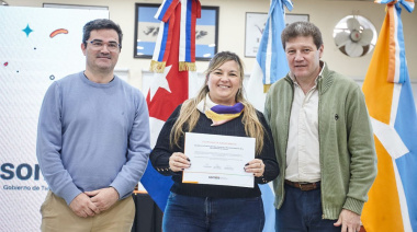 El Municipio fue reconocido por su acompañamiento en la alfabetización de jóvenes y adultos en los Centro Comunitarios