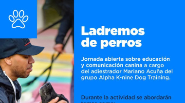 El Municipio impulsa una jornada abierta sobre educación y comunicación canina