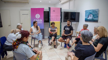 La Casa Ushuaia en Buenos Aires cerró el ciclo de talleres para jubilados y jubiladas