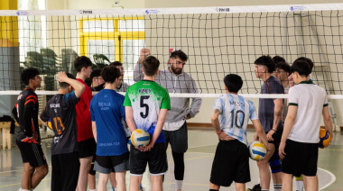 Los seleccionados fueguinos de vóley realizaron la última concentración de cara a los Juegos de la Araucanía 2026