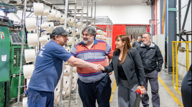 Fernández: "Acompañaremos cada reclamo para defender las fuentes de trabajo de nuestra industria textil"