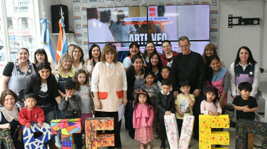 Se inauguró la muestra ‘Arte Veo’ en el Centro "Nueva Argentina"