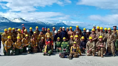 Se desarrolló una nueva capacitación para combatientes de incedios forestales en Tierra del Fuego