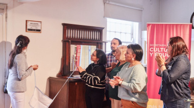 Descubrieron una placa en homenaje al arquitecto Leonardo Luis Lupiano