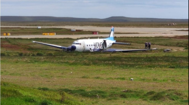 Se despistó un avión en Río Grande aunque no hubo heridos
