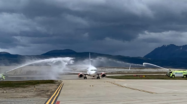 Se concretó el primer vuelo de Flybondi entre Córdoba y Ushuaia