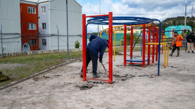 Municipalidad continúa con las tareas de embellecimiento de la ciudad