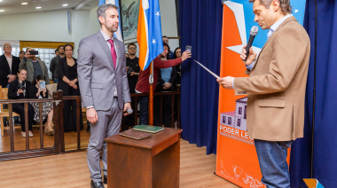 Luciano Selzer juró como legislador y anticipó que no abandonará el profesorado