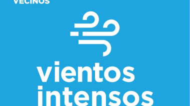 Alerta amarilla por vientos intensos en la zona norte de Tierra del Fuego