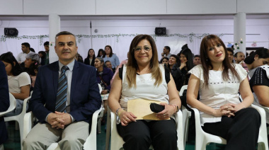 Padrinazgo: el STJ aompañó la finalización del ciclo lectivo de la Escuela N° 34