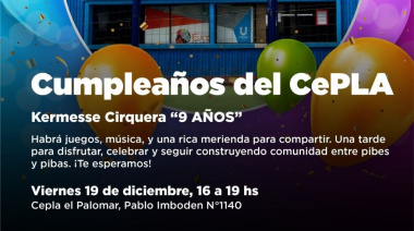 El CePLA celebra su 9° aniversario con una kermesse abierta a la comunidad