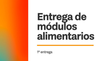 La Provincia confirmó cómo será la entrega de módulos alimentarios durante el receso escolar