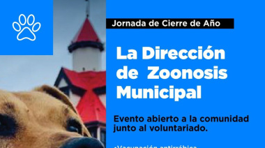 La Dirección de Zoonosis realiza el cierre de año junto al voluntariado en Casa Beban