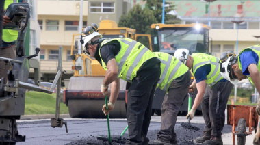 Avanza la repavimentación de las calles Damiana Fique y Gobernador Paz