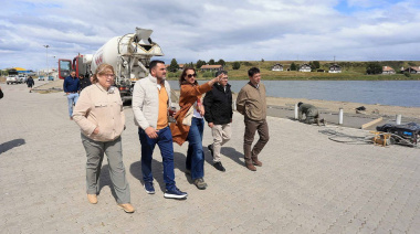 Vuoto recorrió los trabajos de la pasarela Luis Pedro Fique