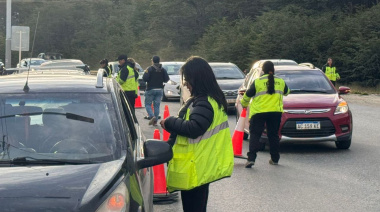 Fuerzas Federales realizaron controles vehiculares con ayuda de la Municipalidad