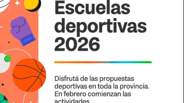 Abren inscripciones para las escuelas deportivas provinciales