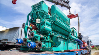 La DPE inició el traslado de un equipo generador de Tolhuin