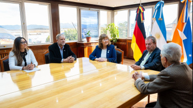 Urquiza recibió al embajador de Alemania en su primera visita oficial a la provincia