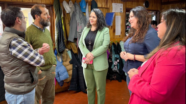 El Municipio acompañó el inicio del ciclo lectivo en la Escuela Experimental Las Lengas