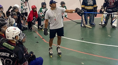 Se realizó un campus de hockey en línea con un entrenador nacional