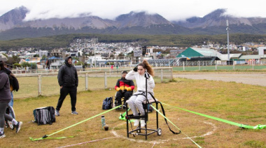 Se llevó a cabo el clasificatorio de atletismo PCD en Ushuaia