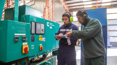 En Tolhuin ya está en marcha el nuevo generador en la usina eléctrica