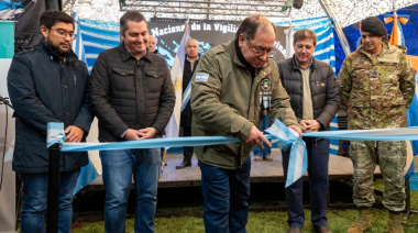 Río Grande: con la presencia del Martín Pérez y Melella inauguraron la Carpa de la Dignidad