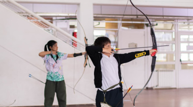 Ushuaia fue sede del clasificatorio local de Tiro con Arco