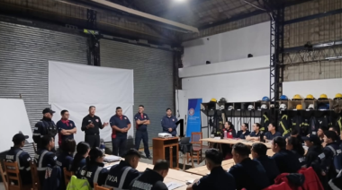 Inició el ciclo formativo en la Academia Provincial de Bomberos Voluntarios de Tierra del Fuego