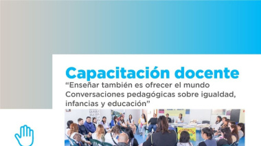 El Municipio impulsará una capacitación docente en el CePLA "El Palomar" este jueves 9 y sábado 11