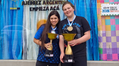 Gobierno acompañó a la ajedrecista Jazmín Donda quien se consagró Campeona Argentina