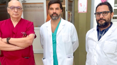 Médicos del Hospital de Ushuaia realizaron una endoscopía pediátrica en un bebé prematuro