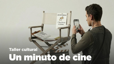La Municipalidad acompañará el taller: "Un minuto de cine"