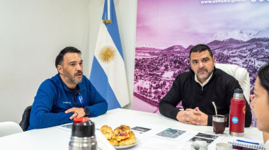 Vuoto recibió representantes de AATEDyC y analizaron proyectos para fortalecer la actividad deportiva