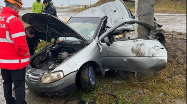Un joven riograndense perdió la vida en un choque contra un poste