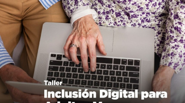 La Municipalidad abre las inscripciones al taller "Iniciando: Inclusión digital para adultos mayores"