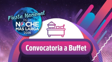 Lanzan la convocatoria para los buffet que quieran vender en "La Fiesta Nacional de la Noche Más Larga"