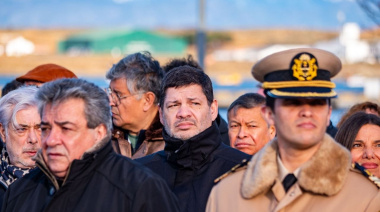 Funcionarios municipales participaron del acto por el 44° aniversario de la actuación en Malvinas de la Prefectura Naval Argentina