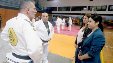 Se realizó un seminario de Jiu-Jitsu brasileño con la participación de Gustavo Gómez