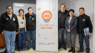 Se presentó "EstudIA con Malvinas": el avatar fueguino para acercar la gesta de Malvinas a las aulas argentinas