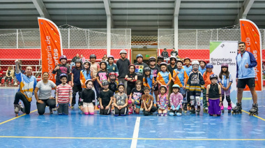Gran encuentro de escuelas deportivas de patín carrera
