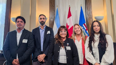 Castillo presentó el potencial en materia de hidrocarburos de la provincia
