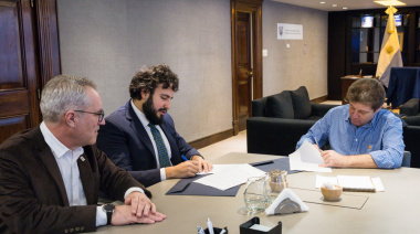 Tierra del Fuego y Uvas del Valle S.A. evalúan la factibilidad de un proyecto de piscicultura en la provincia